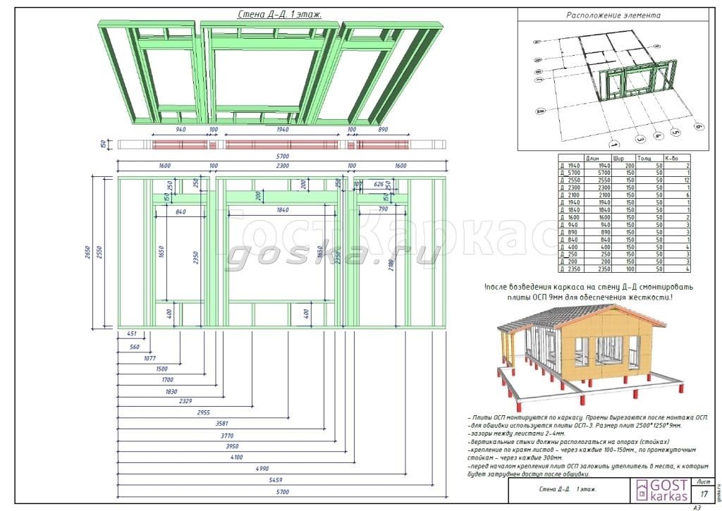 Проект каркасного дома К 109 строительство в Сочи