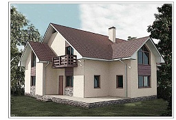 Проект дома Б152 в Сочи